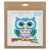 Learn to Cross Stitch - Owl