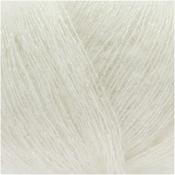 Rico Essentials Super Kid Mohair Loves Silk Glamorous Glitter #001 Cream