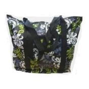 Knitting Bag - Green Floral