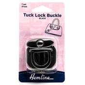 Tuck Lock Buckle 47mm Nickle Black ...bag catch
