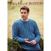 Hayfield Pattern 10078 Sweater in Bonus Aran
