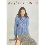 Hayfield Bonus Pattern 10321 Sweater in Hayfield Bonus Aran image