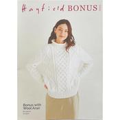Hayfield Bonus Pattern 10324 Sweater in Hayfield Bonus Aran