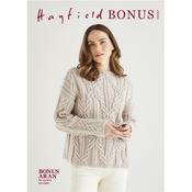 Hayfield Pattern 10607 Sweater in Bonus Aran