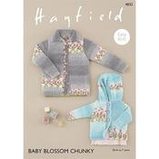 Hayfield Pattern 4832 Cardigans in Baby Blossom Chunky