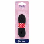 Hemline General Elastic 12mm x 2m Black