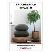 Hooked Crochet Pouf Pattern in Zpagetti