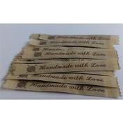 4 x Handmade with Love Labels