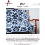 Janie Crow Delft Crochet Blanket Pack - Yarn &amp; Pattern image