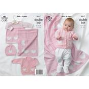 King Cole Pattern 3317 In the Pink in Bamboo Cotton