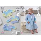 King Cole Pattern 4674 Cardigans &amp; Sweater in Melody DK