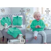 King Cole Pattern 4968 Cardigans and Waistcoat in Comfort DK