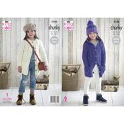 King Cole Pattern 5166 Jackets in Comfort Chunky