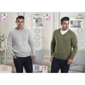 King Cole Pattern 5228 Sweaters in Majestic DK