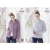 King Cole Pattern 5397 Hoodie &amp; Sweater in Timeless Chunky