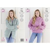 King Cole Pattern 5531 Jacket &amp; Sweater