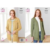King Cole Pattern 5658 Cardigans in Aran