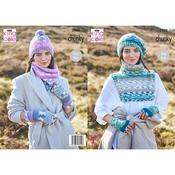King Cole Pattern 5908 Accessories in Nordic Chunky image