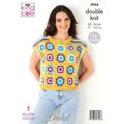 5944 Capped Sleeve Top Yarn &amp; Pattern Pack