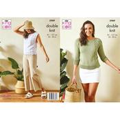 King Cole Pattern 5989 Tops in Linendale DK image