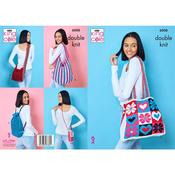 King Cole Pattern 6008 Bags in Big Value Recycled Dishcloth Cotton