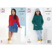 King Cole Pattern 6252 Sweaters And Bag in Yumtastic image