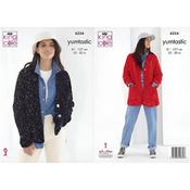 King Cole Pattern 6254 Cardigans in Yumtastic image