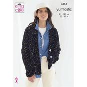 King Cole Pattern 6254 Cardigans in Yumtastic image