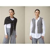 King Cole Pattern 6286 Waistcoat and Accessories in Superfine Alpaca Chunky