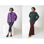 King Cole Pattern 6314 Sweater and Cardigan in Yummy Tweed