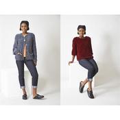 King Cole Pattern 6316 Sweater and Cardigan in Yummy Tweed