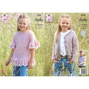 King Cole Pattern 6598 Girls Tops in Flair Solo image