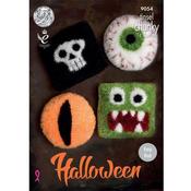 King Cole Pattern 9054 Halloween Characters in Tinsel