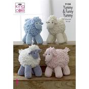 King Cole Pattern 9108 Sheep in Yummy &amp; Funny Yummy
