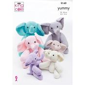 King Cole Pattern 9149 Elephant in Yummy