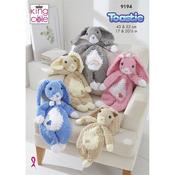 King Cole Pattern 9194 Snuggle Bunnies in Toastie