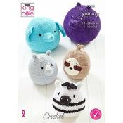 King Cole Pattern #9205 Toys in Yummy
