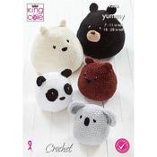 King Cole Pattern #9206 Toys in Yummy