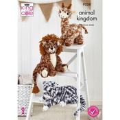 King Cole Pattern 9228 Animal Friends Knitted in Animal Kingdom
