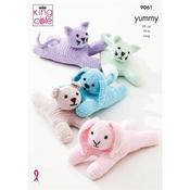 King Cole Pattern 9061 Laying Toys in Yummy