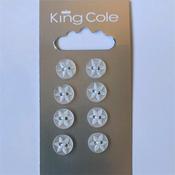King Cole Carded Button #1 (10mm)