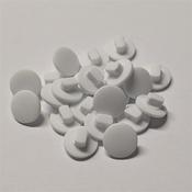 King Cole Cutie Pie Shank Button 11.5mm - BT440 White