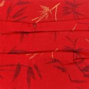 King Cole Face Mask Bamboo Red