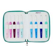 Waves 2.0 Deluxe Single Ended Crochet hook Set - 9 sizes image