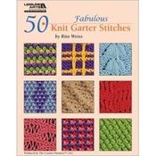 50 Fabulous Knit Garter Stitches by Rita Weiss - Leisure Arts Book 4926 image