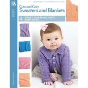 Leisure Arts Cute &amp; Cozy Sweaters And Blankets Knit Book - Leisure Arts 5787