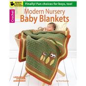 Modern Nursery Blankets Book by Tara Cousins - Leisure Arts 6237 image