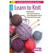 Learn to Knit - Leisure Arts Book 75492