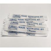 4 x Made with Love by Nana labels ( Blue Boat)