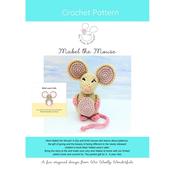 Mabel The Mouse Crochet Pattern - Wee Woolly Wonderfuls Booklet